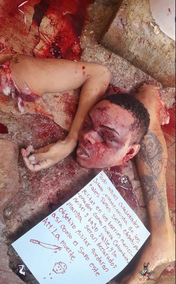 Young man dismembered in Barranquilla