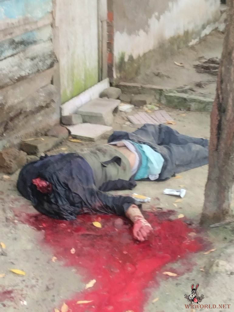 Body Near Wooden Shack in Colombia