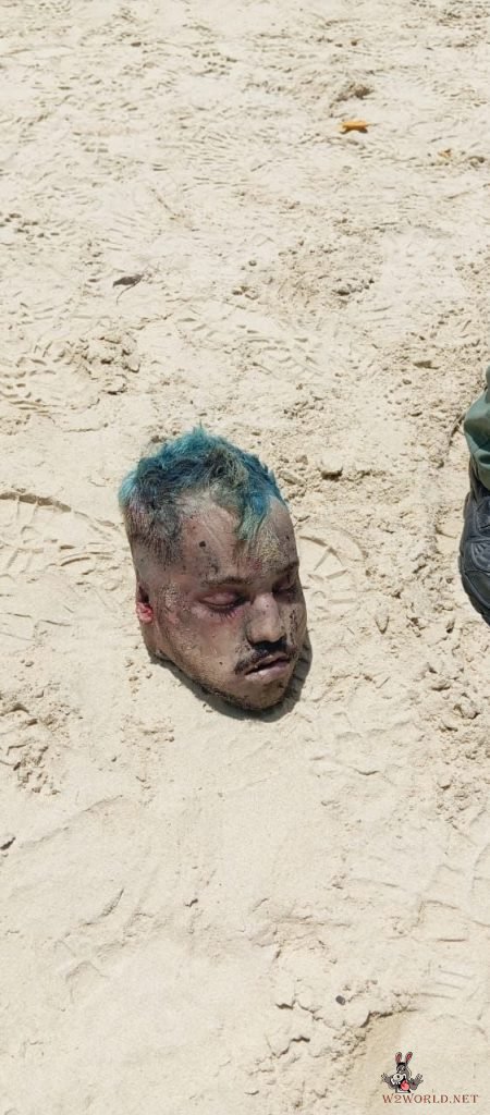 Man's beheaded body found on beach