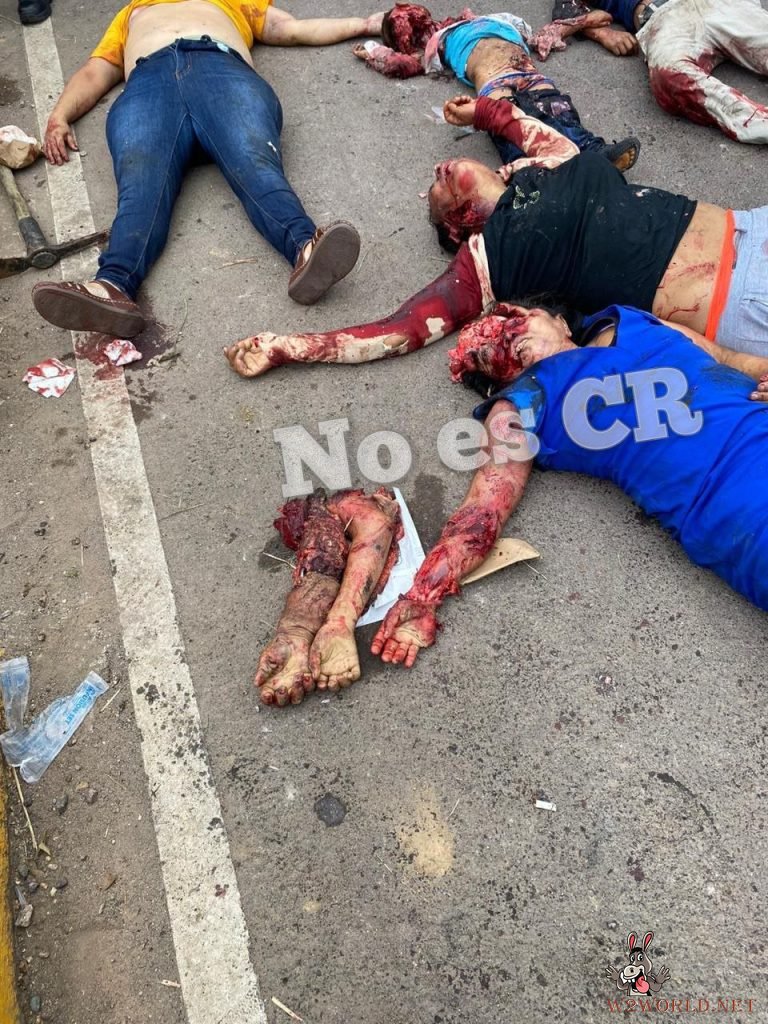 16 people tragically dead after crowded bus overturns on bridge
