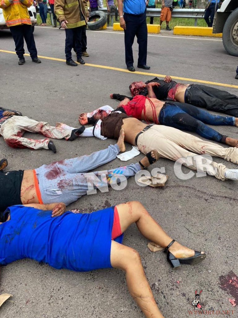 16 people tragically dead after crowded bus overturns on bridge