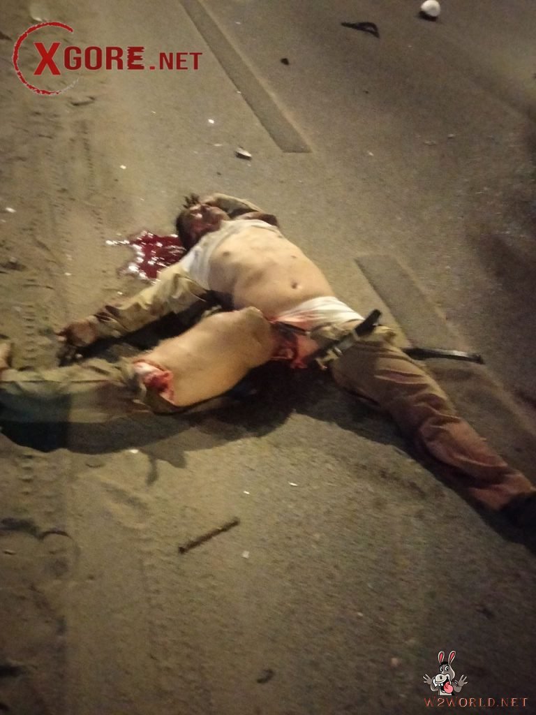 Fatal Motorcycle Crash on Cambodian Highway