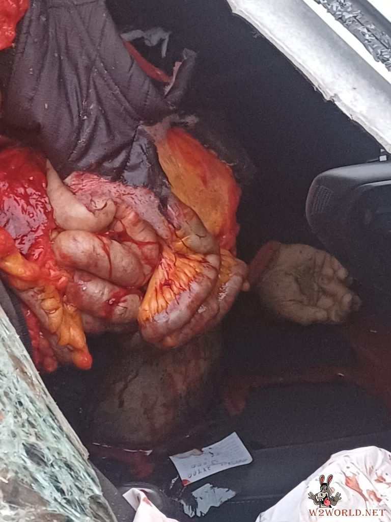 Motorcyclist torn apart in accident