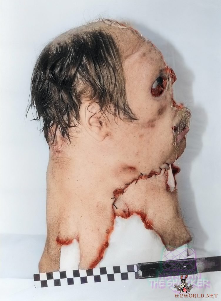 Son stabs father to death and skins his head