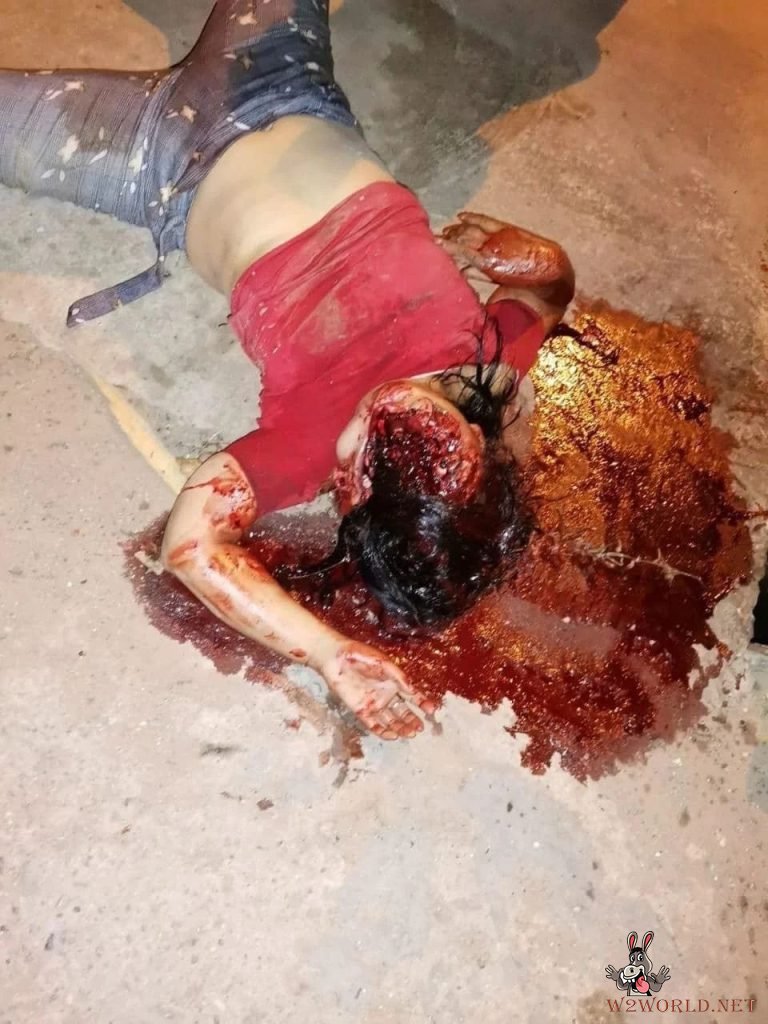 Woman with Split Head