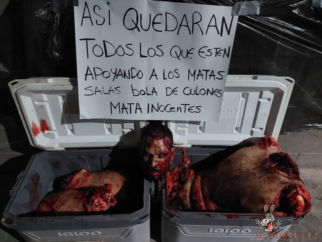 Photos of victims dismembered or beheaded in Mexico's gang wars