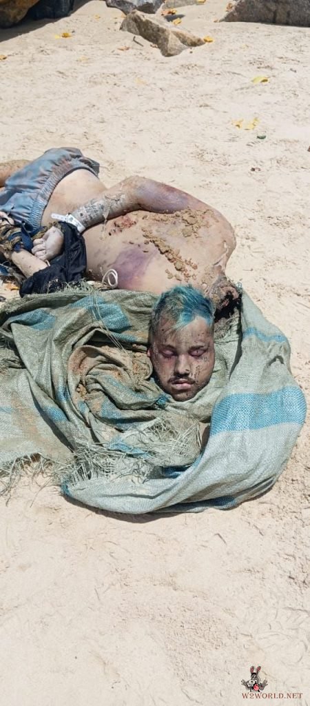 Man's beheaded body found on beach
