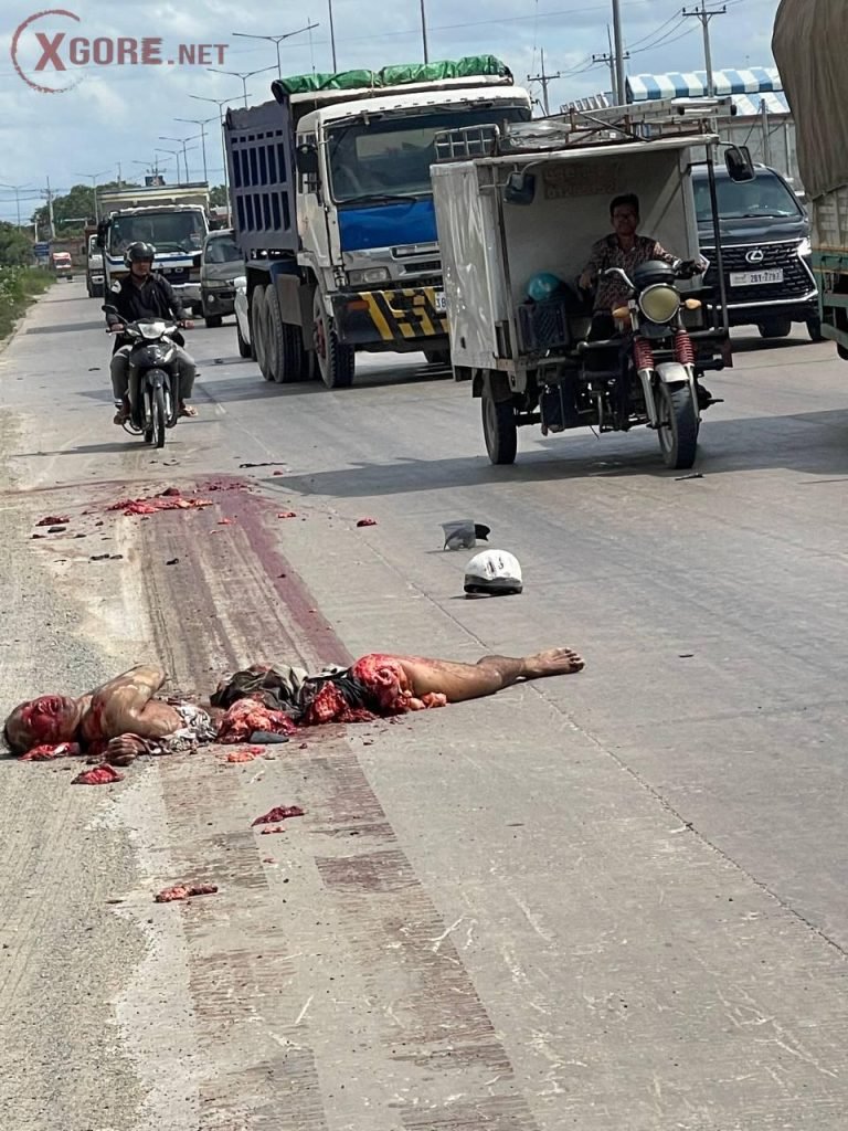 Cambodian man crushed in truck accident
