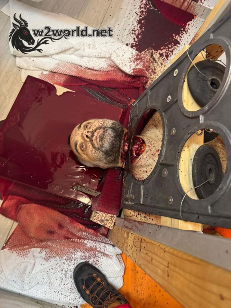 decapitating himself using a homemade guillotine-style 02