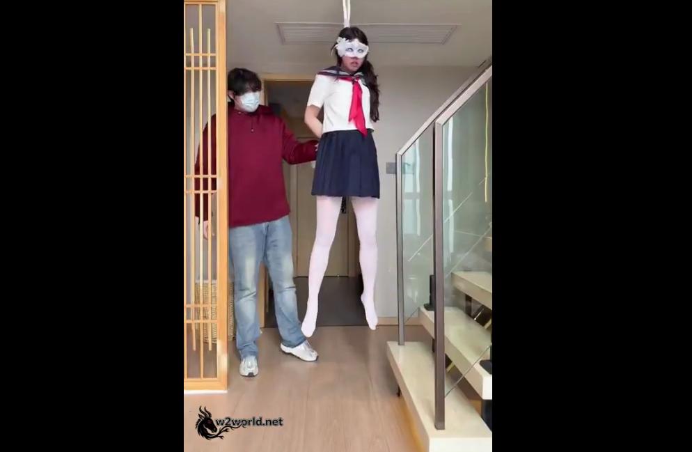Chinese Woman Filmed in Autoerotic Asphyxiation Video Leaked on Telegram Groups