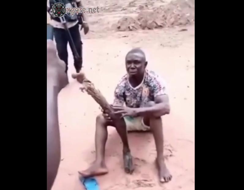Mortician Arrested in Benue for Using Severed Human Leg as Walking Stick