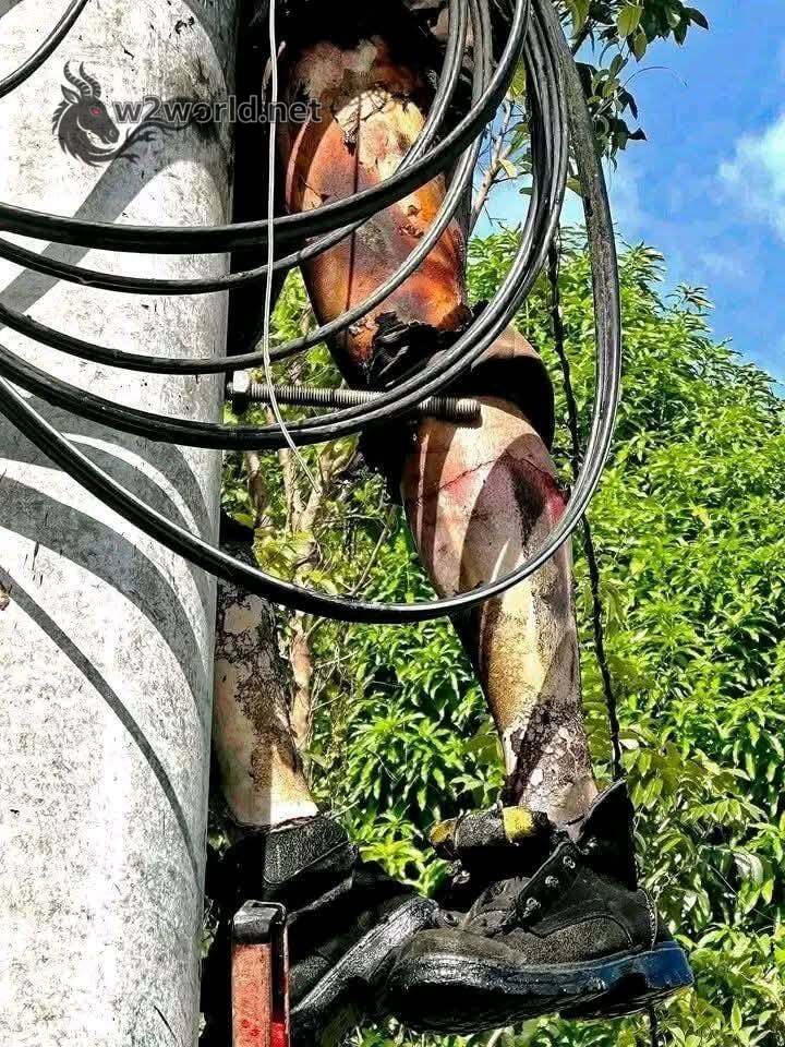 Electrician Electrocuted to Death in Bohol Island, Philippines – Foot Nearly Burned to Crisp
01