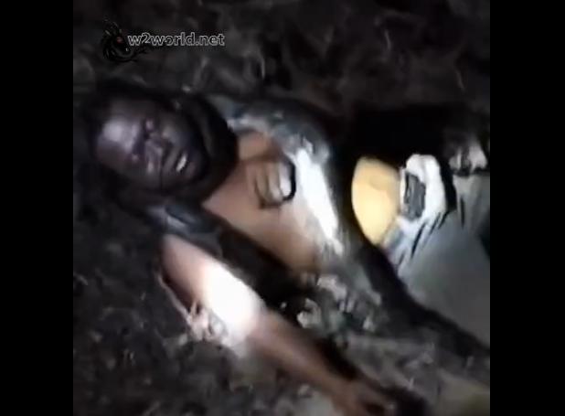 The man was attacked by a python