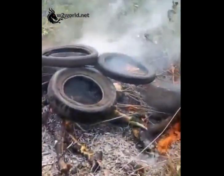 Suspected Robbers Beaten Then Burned in Brutal Mob Justice in Southwest Nigeria