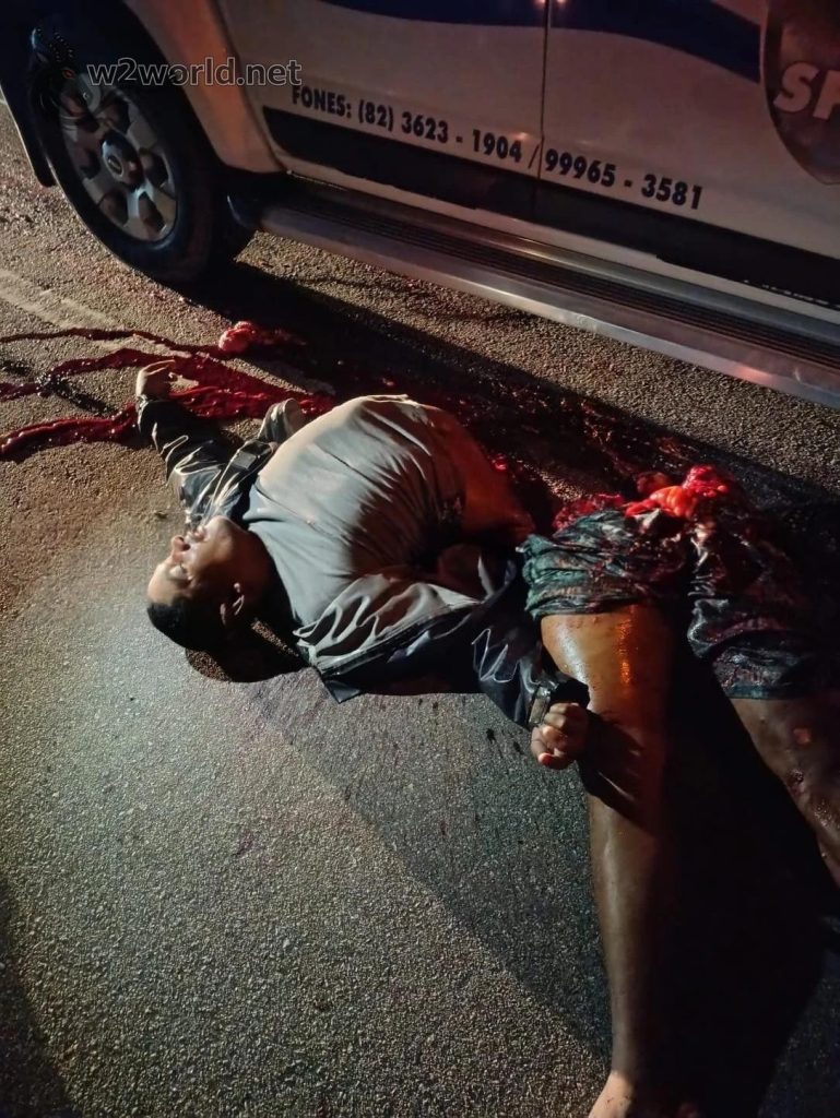 Motorcyclist’s Body Severed in Half After Accident in Santana do Ipanema, Alagoas