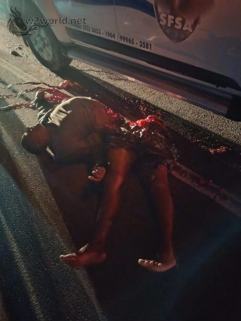 Motorcyclist’s Body Severed in Half After Accident in Santana do Ipanema, Alagoas 01