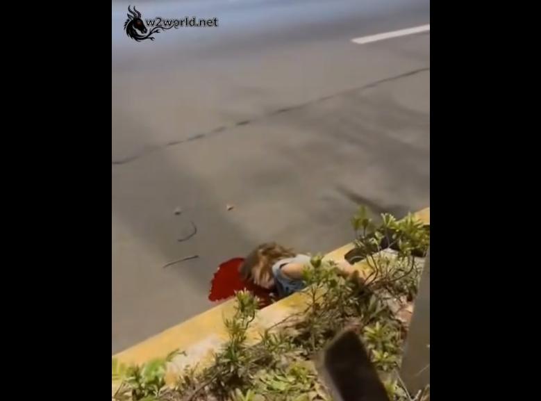 A woman was seriously injured in a traffic accident